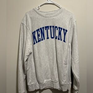 A Kentucky wildcats crew neck sweater